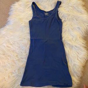 Women’s blue tank top